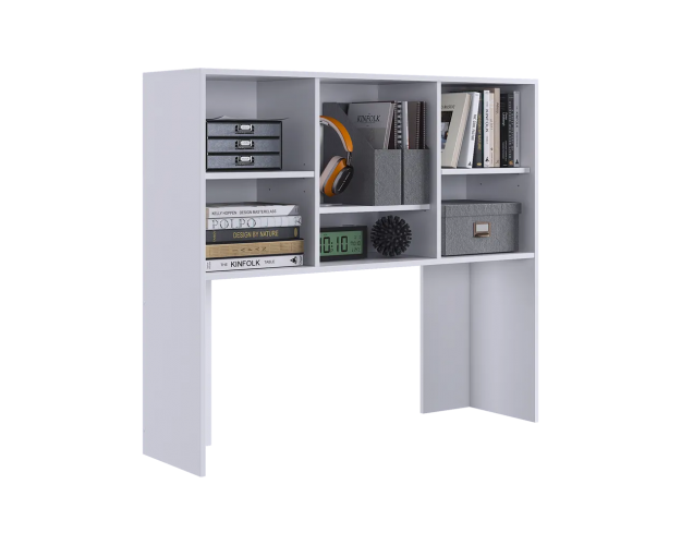 Надстройка компьютерного стола 1200 Лайт-2 белый