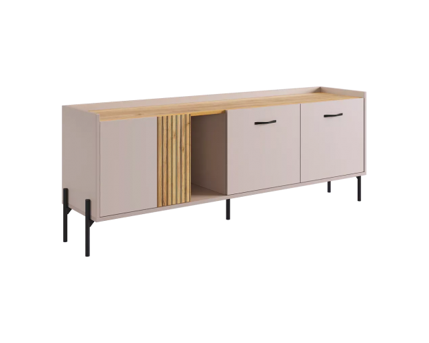 Модульная гостиная Доминика К1 кашемир / дуб крафт золотой