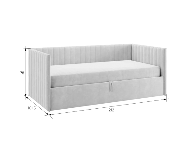 Кровать-софа Твикс капучино (велюр)