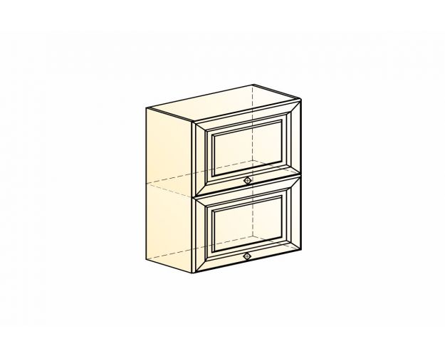Мишель Шкаф навесной L600 Н720 (2 двери/эмаль/белый)
