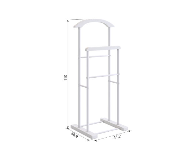 Вешалка Ника напольная черный / лак