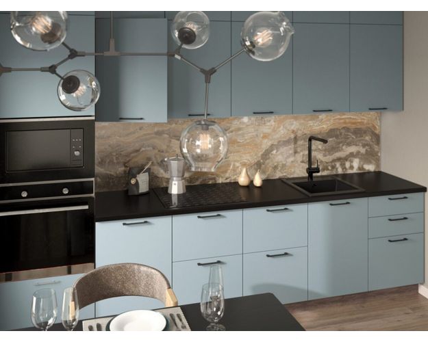 Кухонный гарнитур Гарден бирюзовая мята